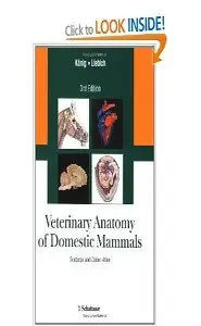 كتاب Veterinary Anatomy of Domestic Mammals Textbook and Color Atlas