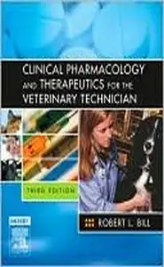 كتاب Clinical Pharmacology and Therapeutics for the Veterinary Technician CD